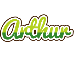Arthur golfing logo