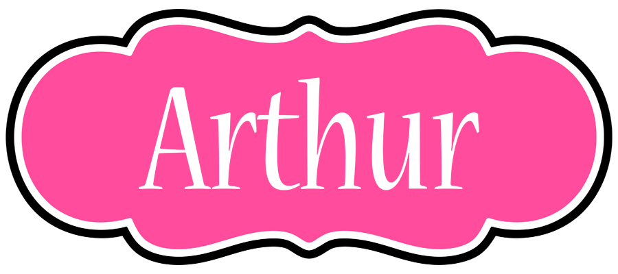 Arthur invitation logo