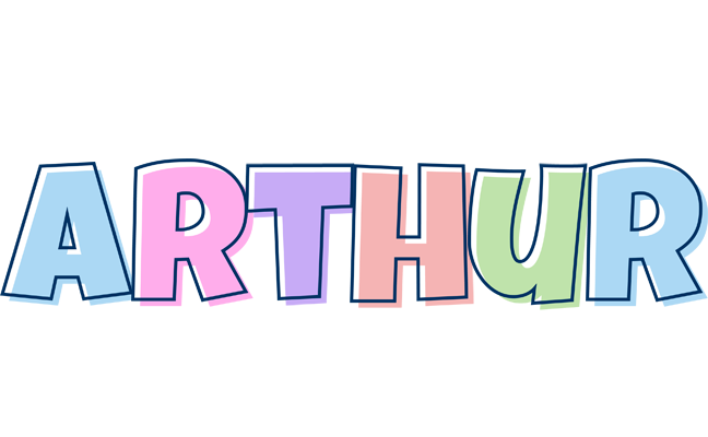 Arthur pastel logo
