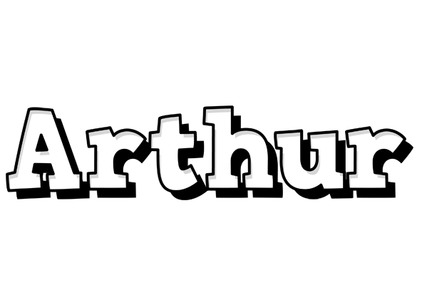 Arthur snowing logo