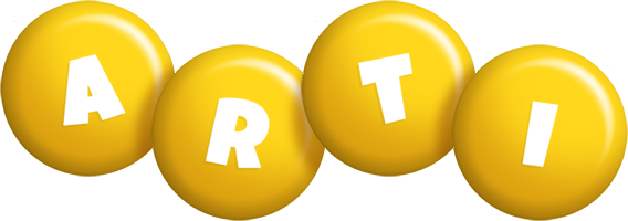 Arti candy-yellow logo