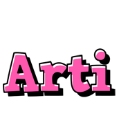 Arti girlish logo