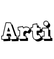Arti snowing logo