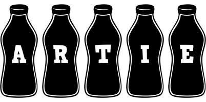 Artie bottle logo