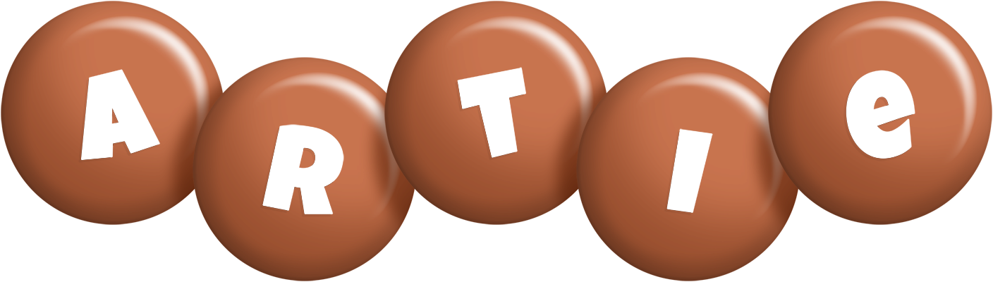 Artie candy-brown logo