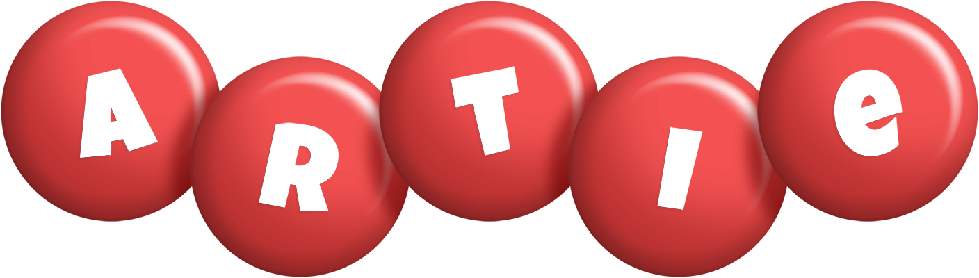 Artie candy-red logo