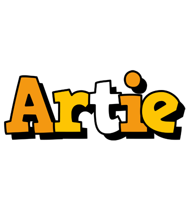 Artie cartoon logo
