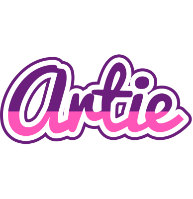 Artie cheerful logo