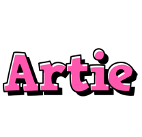 Artie girlish logo