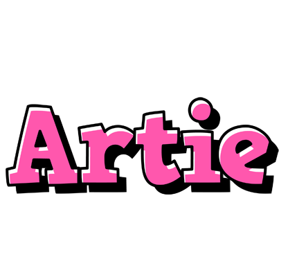 Artie girlish logo