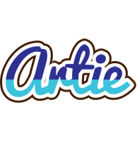 Artie raining logo