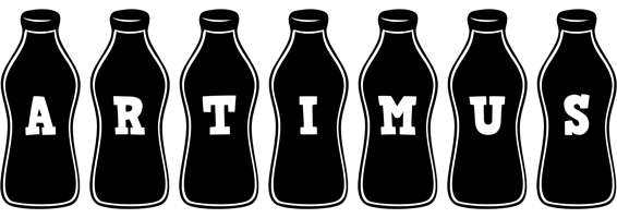 Artimus bottle logo