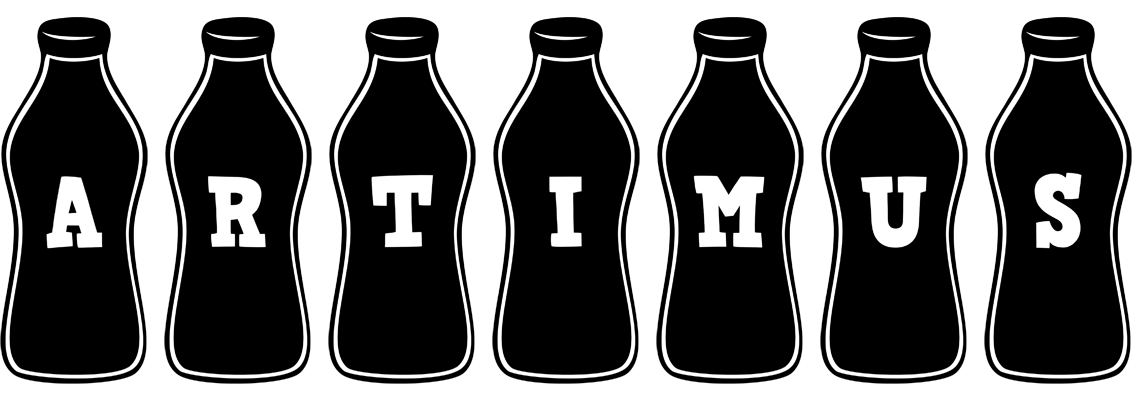 Artimus bottle logo