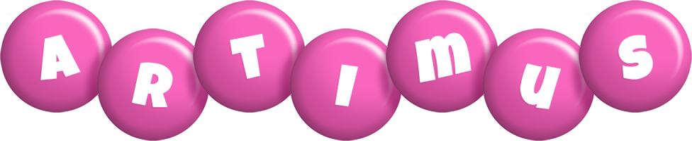 Artimus candy-pink logo