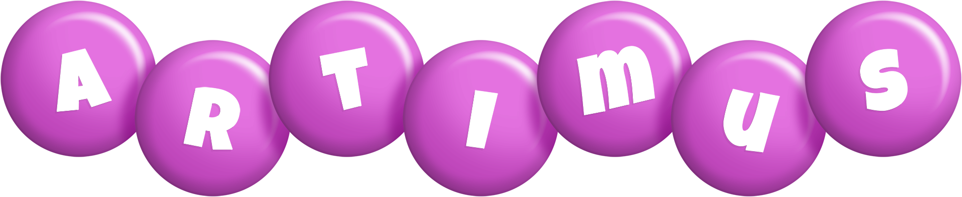 Artimus candy-purple logo