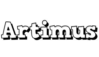 Artimus snowing logo