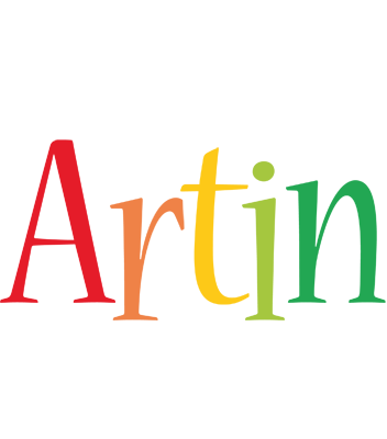 Artin birthday logo