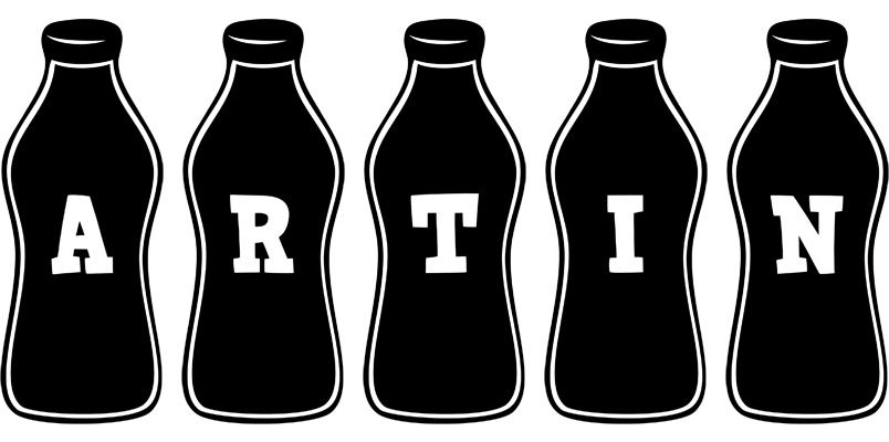 Artin bottle logo
