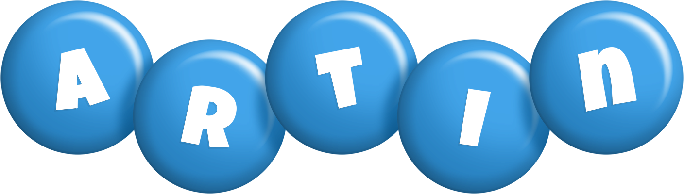 Artin candy-blue logo