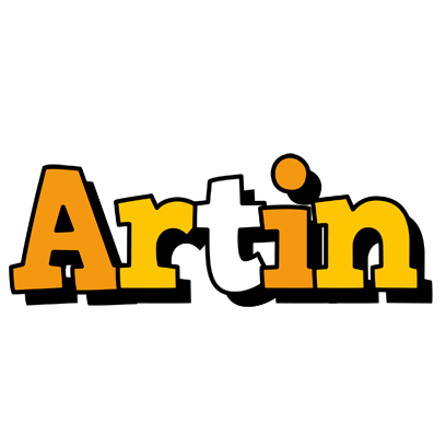 Artin cartoon logo