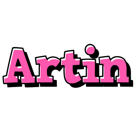 Artin girlish logo