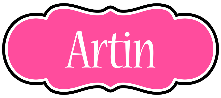 Artin invitation logo