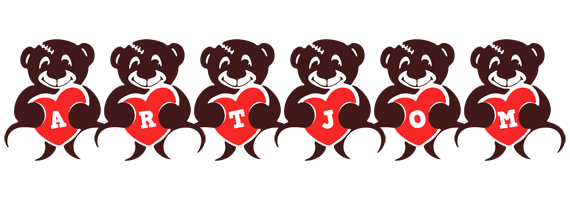 Artjom bear logo