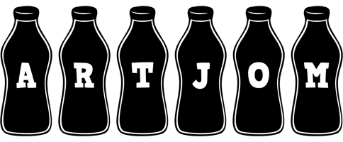 Artjom bottle logo