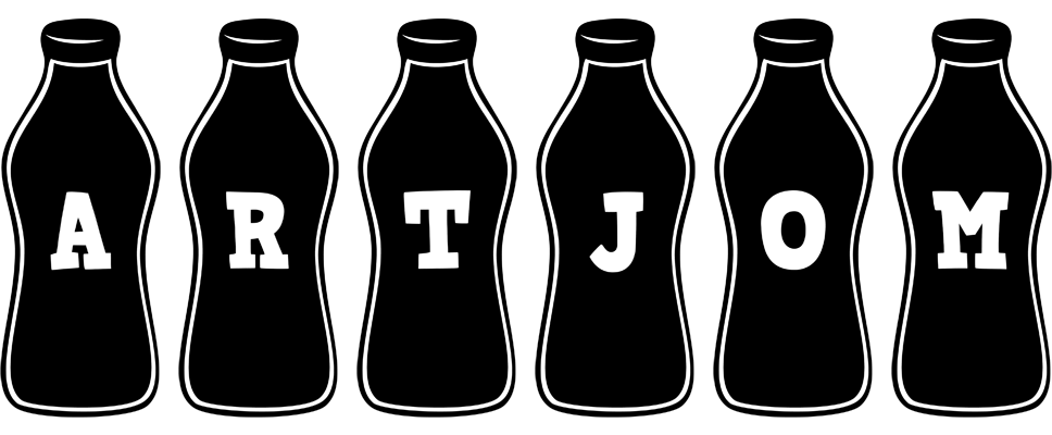 Artjom bottle logo