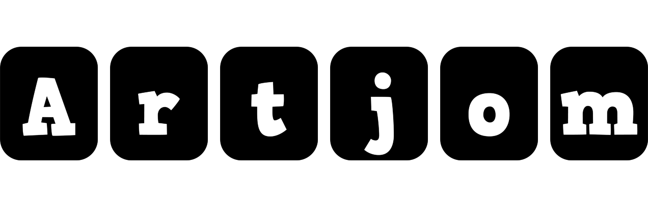 Artjom box logo