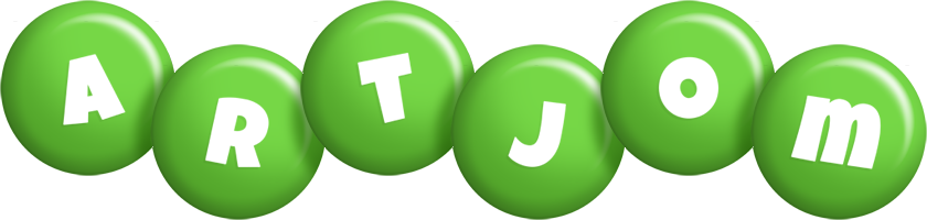 Artjom candy-green logo