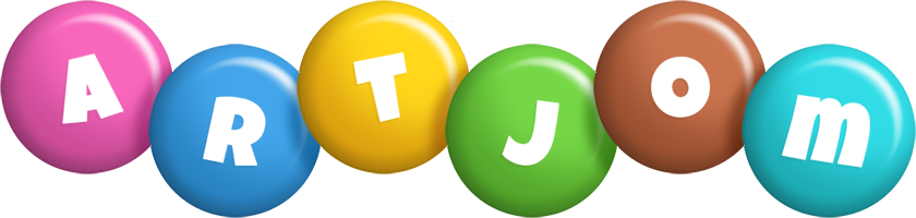 Artjom candy logo