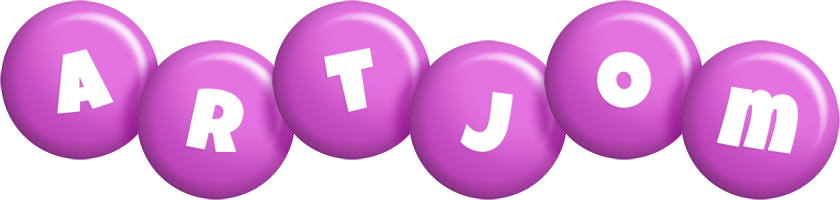 Artjom candy-purple logo