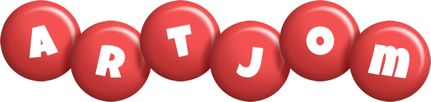 Artjom candy-red logo