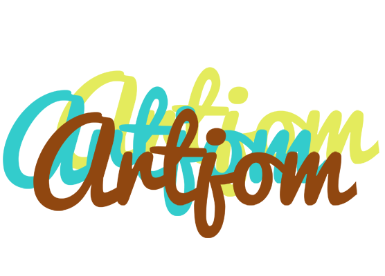 Artjom cupcake logo