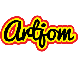 Artjom flaming logo