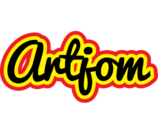 Artjom flaming logo