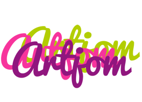 Artjom flowers logo