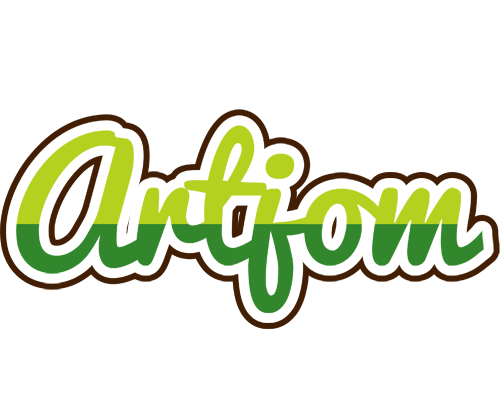 Artjom golfing logo