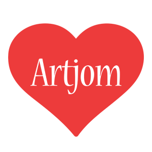 Artjom love logo