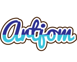 Artjom raining logo