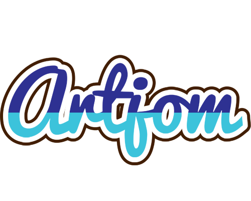 Artjom raining logo