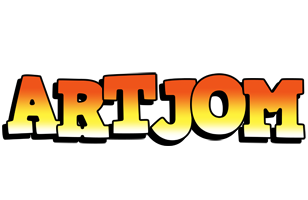 Artjom sunset logo