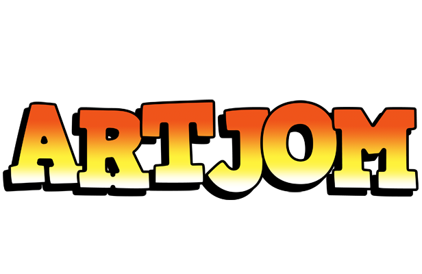 Artjom sunset logo