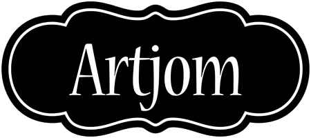 Artjom welcome logo