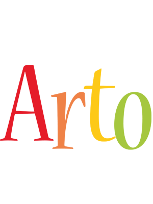 Arto birthday logo