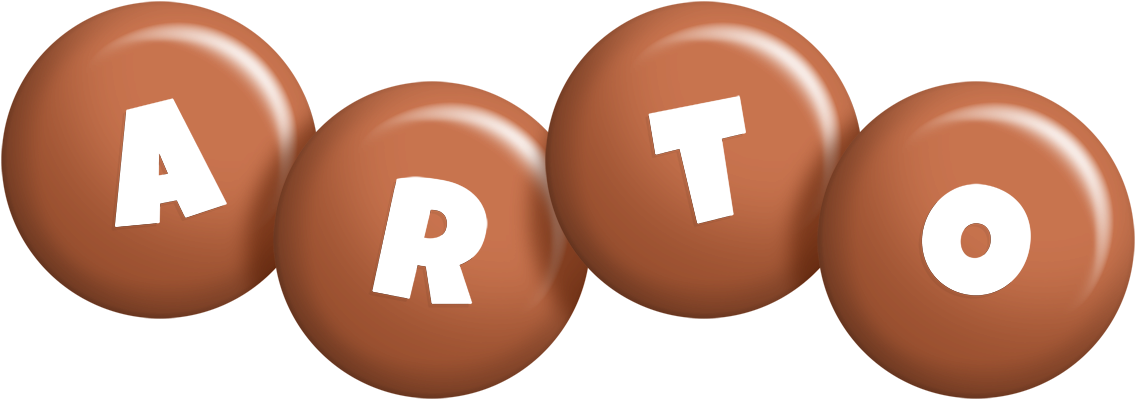 Arto candy-brown logo