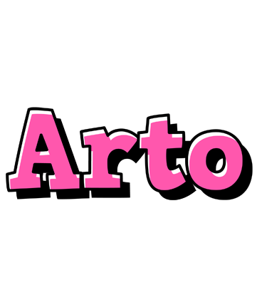 Arto girlish logo