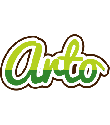 Arto golfing logo