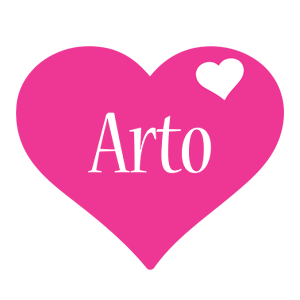 Arto love-heart logo